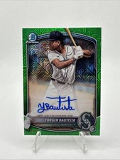 2025 Bowman Chrome - Mega Box Chrome Prospect Mojo Auto Yorger Bautista /99