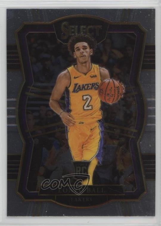 2017-18 Panini Select Premier Level Lonzo Ball #161 1d59