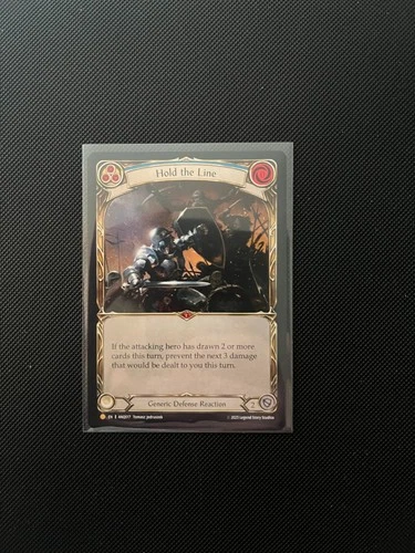 Hold The Line (Blue)  ANQ017 Compendium of Rathe - Antiquity Pack ANQ