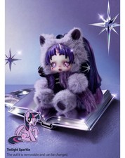 TWILIGHT SPARKLE SKULLPANDA x MY LITTLE PONY Plush Doll Pendant POP MART
