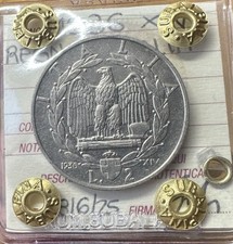 REGNO D' ITALIA IMPERO 2 LIRE 1936 XIV RARA sigillata BB+ SUBALPINA