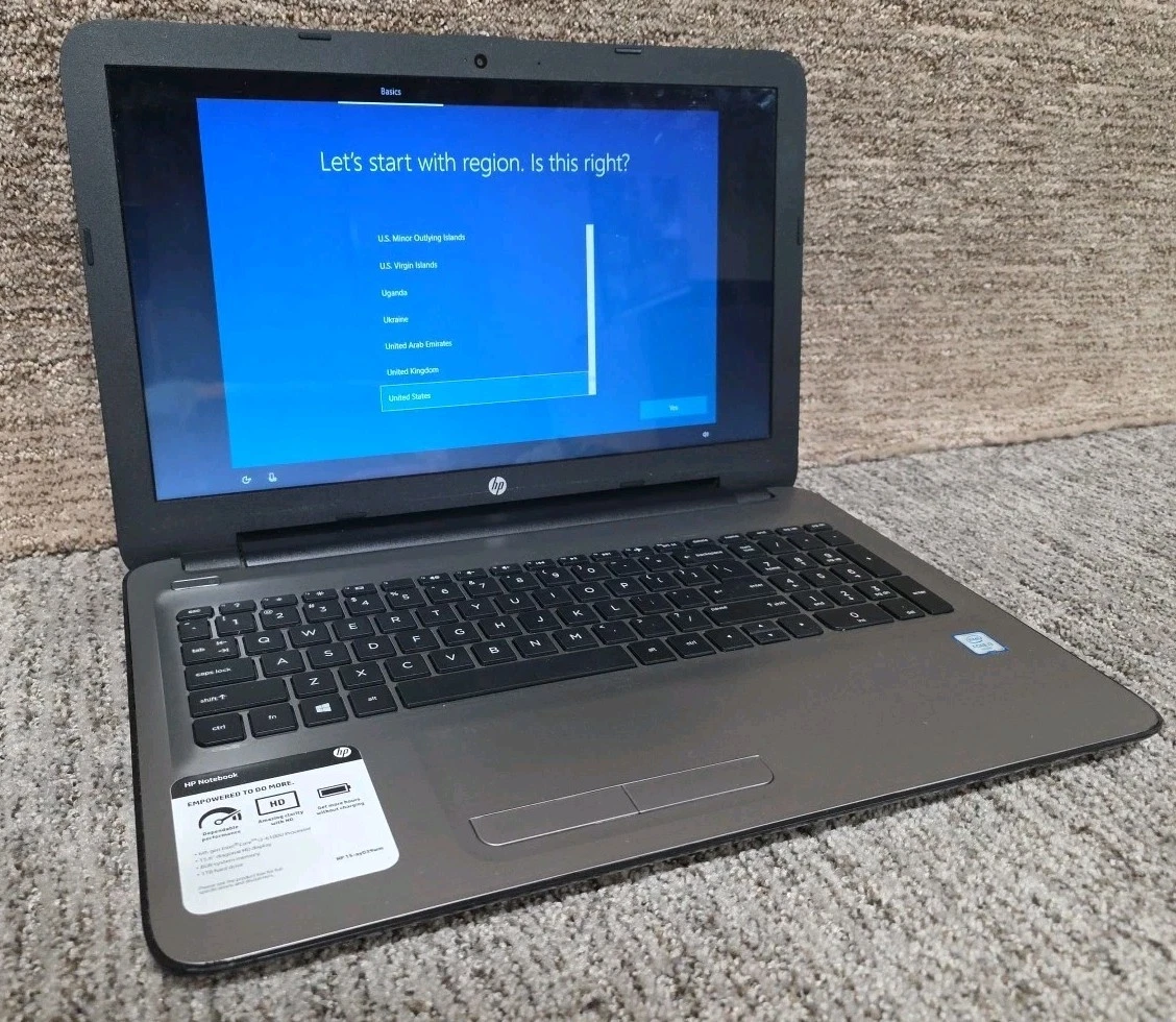 HP Intel Core i3 6th Gen. PC Laptops & Netbooks 1 TB SSD Capacity