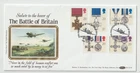 11/9/1990 UK GB FDC - Gallantry - Benham BLCS57b - Biggin Hill Special Postmark