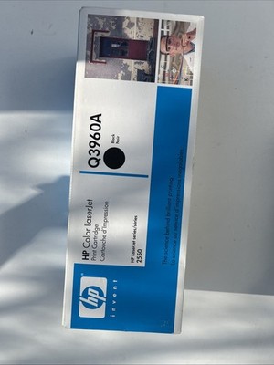 HP Color LaserJet Toner Print Cartridge Q3960A Black for 2550 Series Neu & Ovp