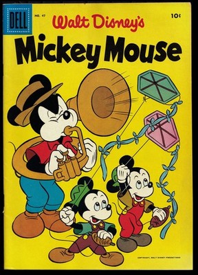 Dell - MICKEY MOUSE (1952-90) #47 - Grade 7.5 - Comic Book | eBay