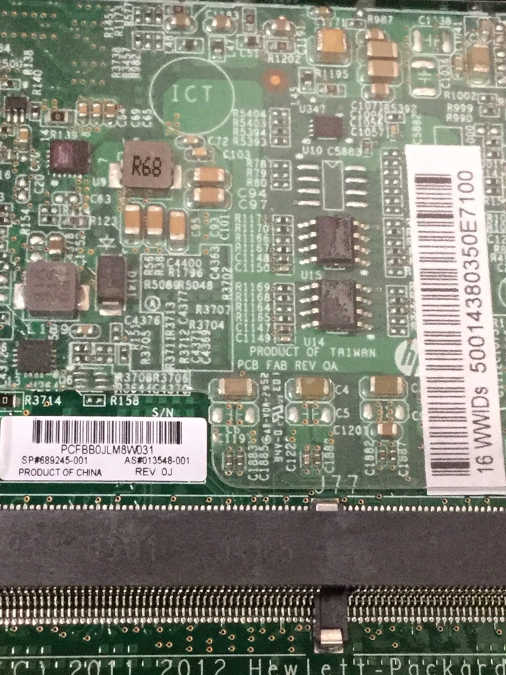 HP 689245-001 P420i Mezzanine Storage Controller 013548-001 - Image 3 of 3