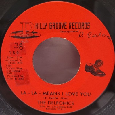 HEAR Delfonics Lot 3X 45 La La Means I Love You Didn't I Blow Your Mind