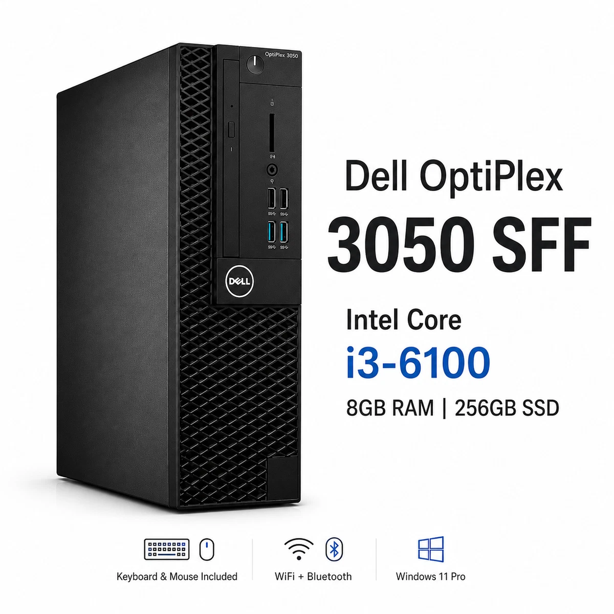 Dell OptiPlex 3050 3.50-3.99GHz PC Desktops & All-In-One Computers
