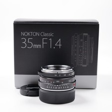 Voigtlander NOKTON Classic 35mm F1.4 II MC VM for Leica M Top Mint  9089LJ