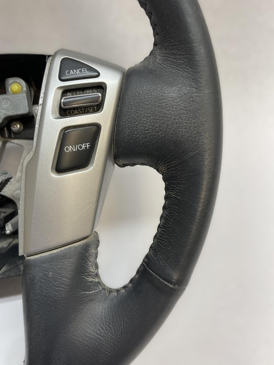 2016 NISSAN TITAN XD STEERING WHEEL OEM 48430-EZ52A RADIO CRUISE