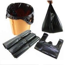 Small Trash Bag 3 Gallon Extra Strong Disposable Kitchen Trash Wastebasket Ba...