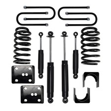3 5 Drop Flip Lowering Kit For Chevy C10 Gmc C15 73-87 Coil Spring Shocks