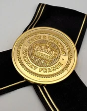 Vintage  Moet & Chandon Champagne 1743 Epernay France Ribboned Medal Collectible