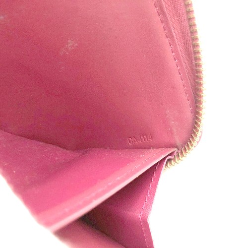 Louis Vuitton Vernis Enamel Patent Leather Zippy Zip Around Long Wallet/6BD1740 - Picture 8 of 8