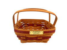 Longaberger 1993 Bayberry Basket Excellent Condition Made in USA