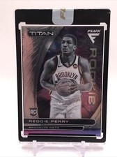 2020-21 Panini Flux Basketball Reggie Perry #68 Titan Encased RC Brooklyn Nets