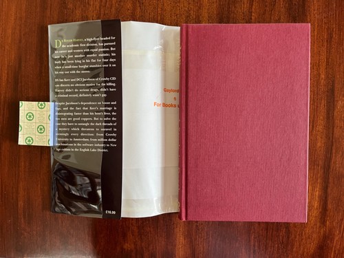 A Study in Death by Iain McDowall Signed UK Hardcover 1st Edition Book - Picture 2 of 7