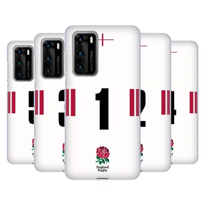 ENGLAND RUGBY UNION 2022/23 PLAYERS HOME KIT SOFT GEL CASE FOR HUAWEI PHONES 4