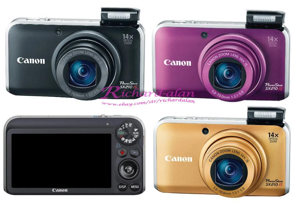 Canon PowerShot SX210 IS 14.1MP 14X Optical Zoom CCD Digital Canon PowerShot SX210 IS 14.1MP 14X Optical Zoom CCD Digital