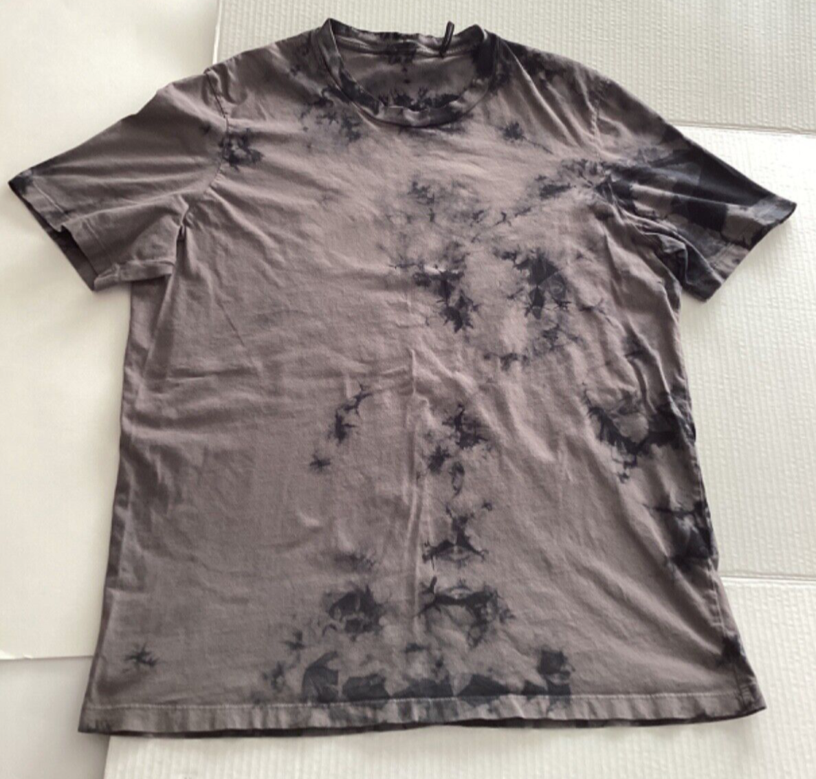 Helmut Lang T-shirt Gray Tye Dyed Size L Designer Autumn/Winter