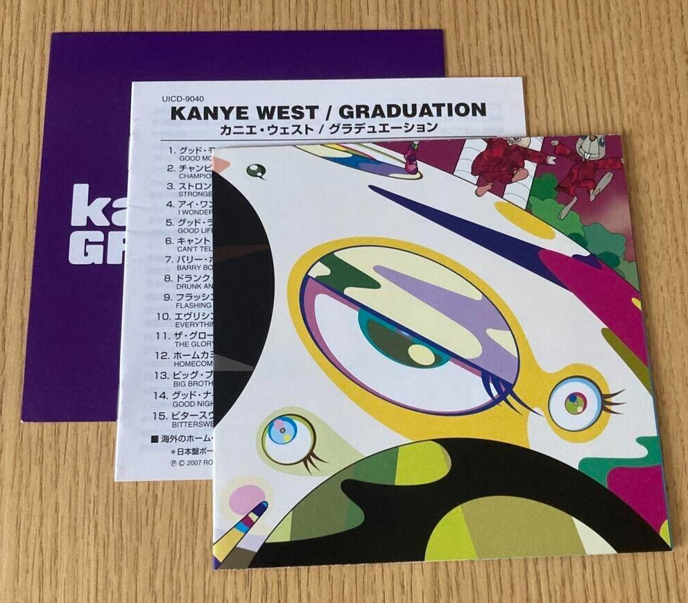 Kanye West Graduation Limited Edition w/Bonus poster from Japan | eBay