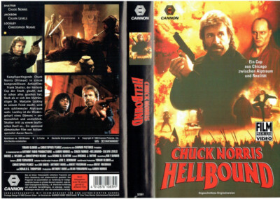 (FSK 18) VHS Videokassette - Hellbound - Chuck Norris, Christopher Neame (1993)