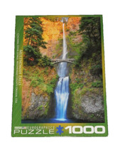 Eurographics Multnomah Falls, OR-1000 Piece Jigsaw Puzzle-Scenic Nature Series