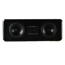 BIC AMERICA DV-52CLR-B 2-Way 3 -Driver Black Center Channel Speaker 8-Ohms 125W