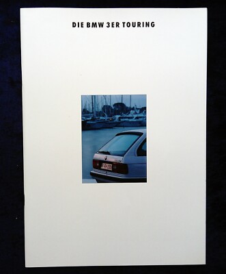 BMW 3er E 30 Touring Prospekt 2.1992, 316i 318i 325i 325iX 324td