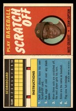 1970 Topps Scratch-Offs Baseball #7 Nate Colbert EX/MT *d2