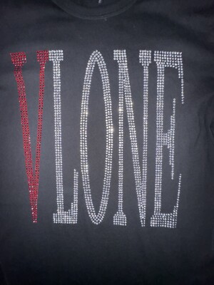 Vlone Swarovski Shirt XL