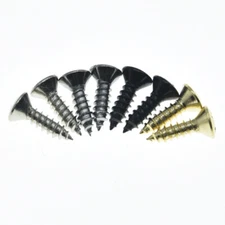 KAISH 30 Stainless Steel #3x3/8" Pickguard/Rear Cover Screws for USA Les Paul/SG