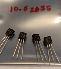 Toshiba 2SJ74 + 2SK170  MATCHED QUAD to 0.25mA (6.0 - 8.5 mA IDSS range BL )