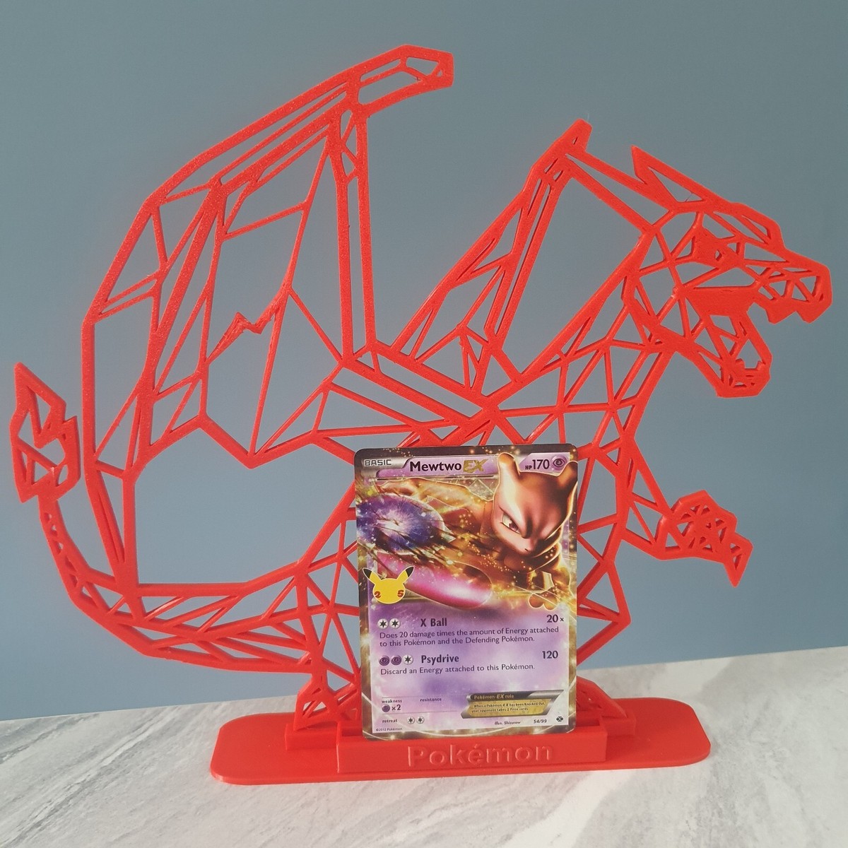 Pokémon TCG Card Mewtwo EX 54/99 Celebrations 25th Anniversary