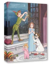 Disney Fine Art Treasures Canvas-Just A Little Pixie Dust-Michelle St. Laurent