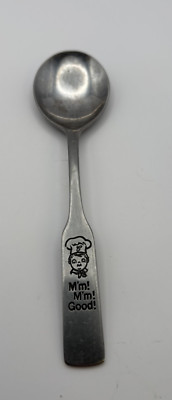 Vintage Monmouth Stainless Campbell's Soup Spoon M'm M'm Good!