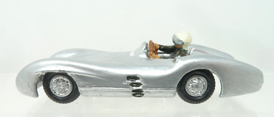 TREVOR WRIGHT TW MODEL MERCEDES BENZ W196 STREAMLINER 1954 GP WHITE METAL 1:43