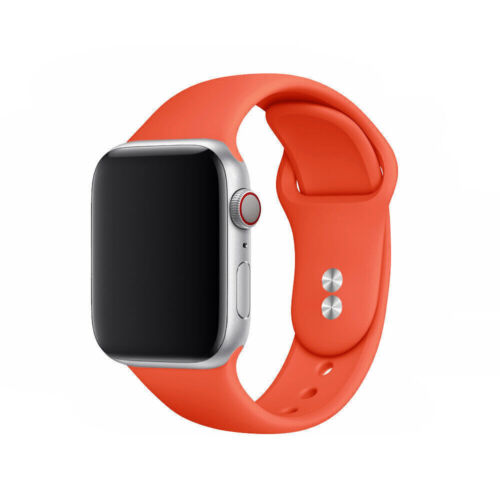 Cinturino Silicone Sport 40/44/41/45/49mm per Apple Watch Serie 9 8 7 6 5 4 SE - Foto 51 di 69