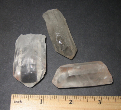 Quartz Root Tips 3 NATURAL 1.9