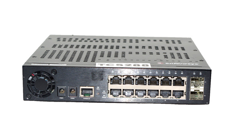 Enterasys D2G124-12P Managed Network Switch L2 Gigabit Ethernet