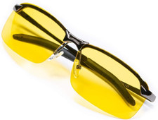Night Driving Glasses anti Glare Polarized with Stylish Case