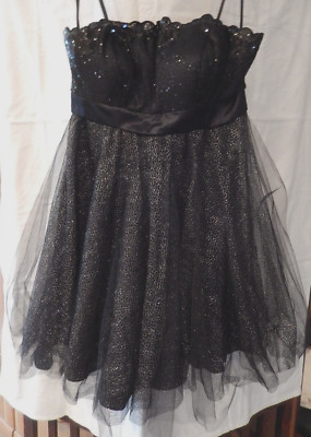 Cire a division of Landa Black cocktail dress size 8 strapless