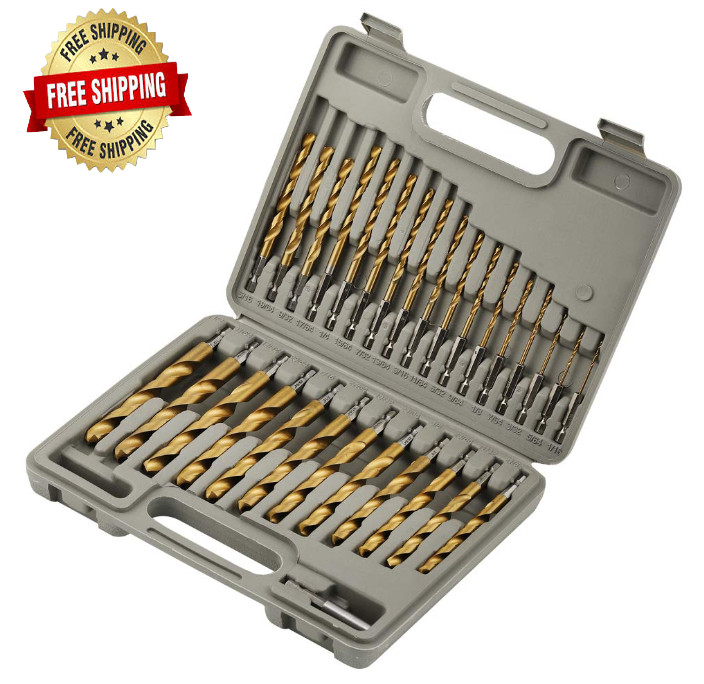 Puntas De Taladro De Impacto Set Kit Juego Para Destornillador Atornillador 30pc