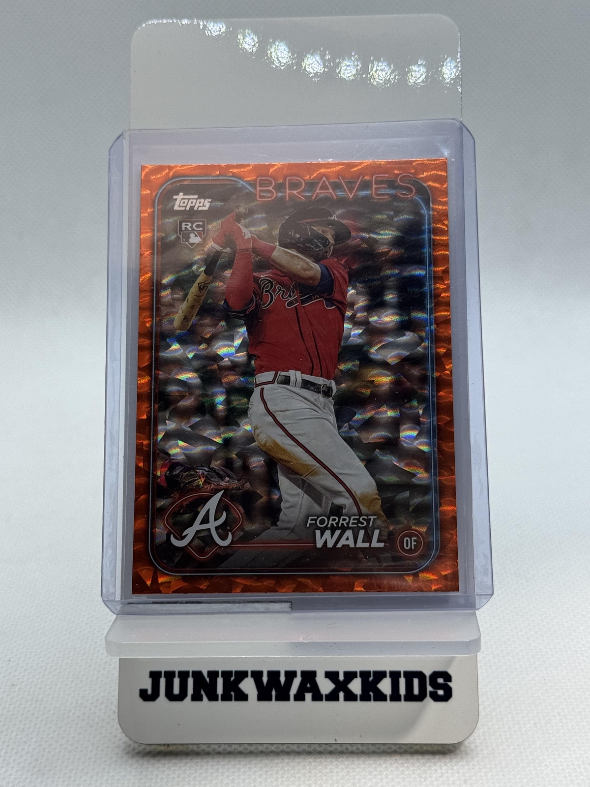 2024 Topps #391 Forrest Wall Orange Foil #/299