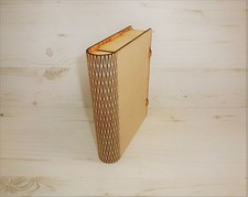 BOOK BOX Keepsake Treasure Present Gift new baby MDF Wooden art craft H11