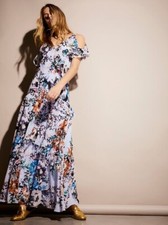 NWT Free People - Watercolor Maxi Dress - Size 0