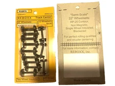 ReBoxx-2 33" HO Semi-scale wheels sets, .970" Axle Length, 12/ Pkg, NMRA RP-25