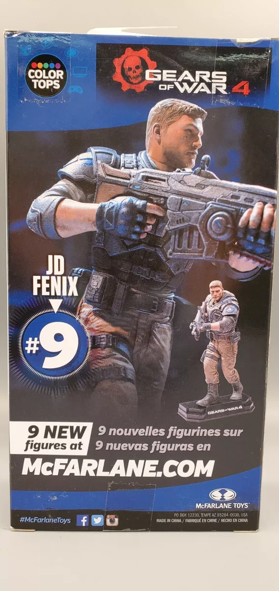 McFarlane Toys Gears of War 4 JD Fenix 7” Collectible Action Figure