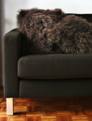 Ikea Karlstad Armchair SLIPCOVERS Korndal Brown Cover for Large