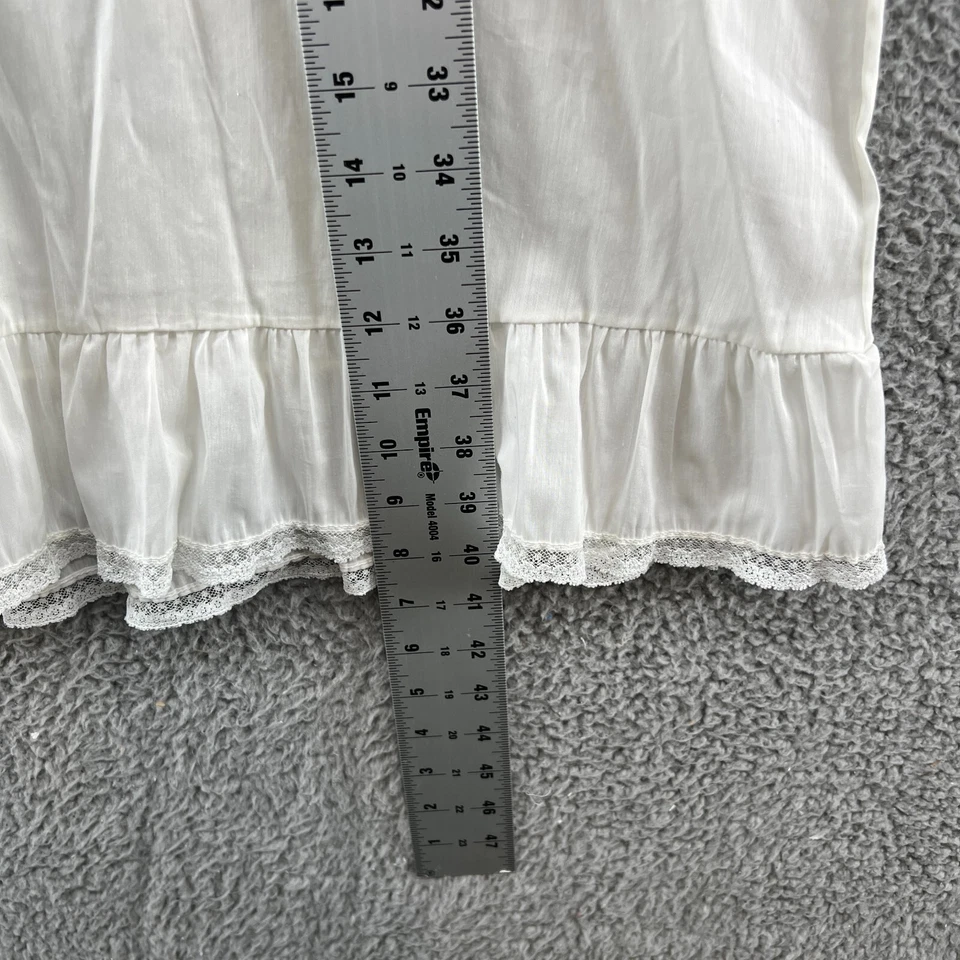 Vintage Penney's Adonna Nightgown Womens 34 Lace Slip 50s 60s Nightie Lingerie - Image 4 of 4